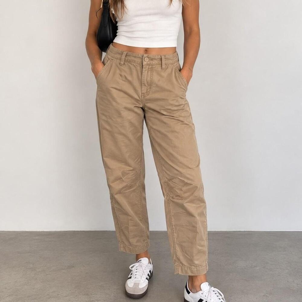 Jcrew high rise girlfriend chino pants